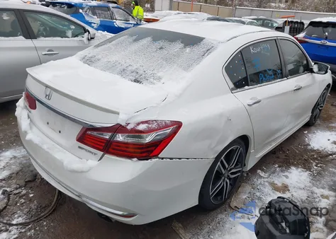 2016 Honda Accord Sport z USA, uszkodzony, nr VIN 1HGCR2F56GA072229